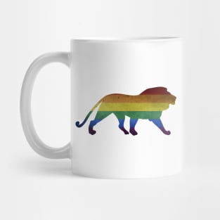 Gay Pride Lion Mug